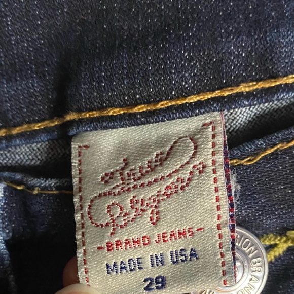 True Religion Wide Leg Jeans Size 29 - Picture 2 of 6